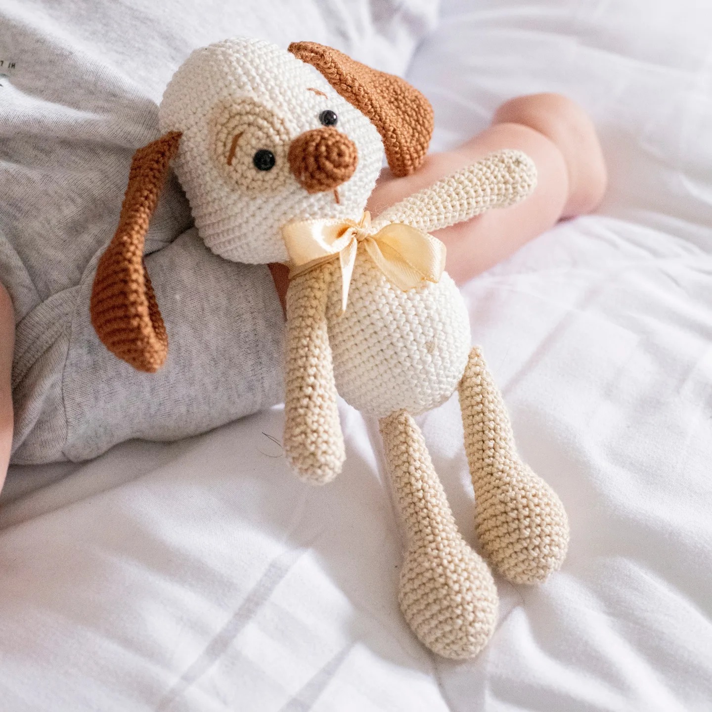 Amigo Pintas – O cãozinho de crochet